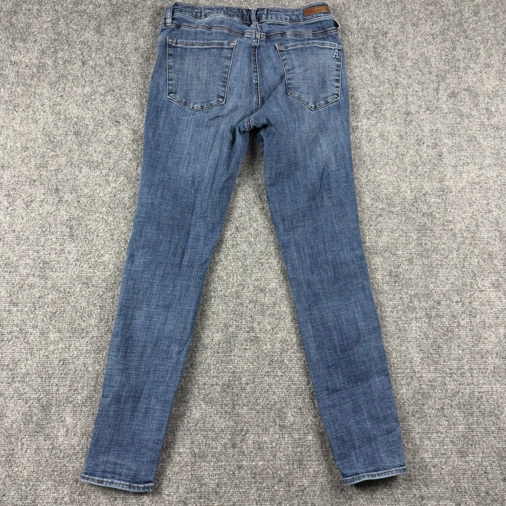 Prana Skinny Jeans Womens 12/31 Blue Short Inseam Stretch Denim Outdoor Casual